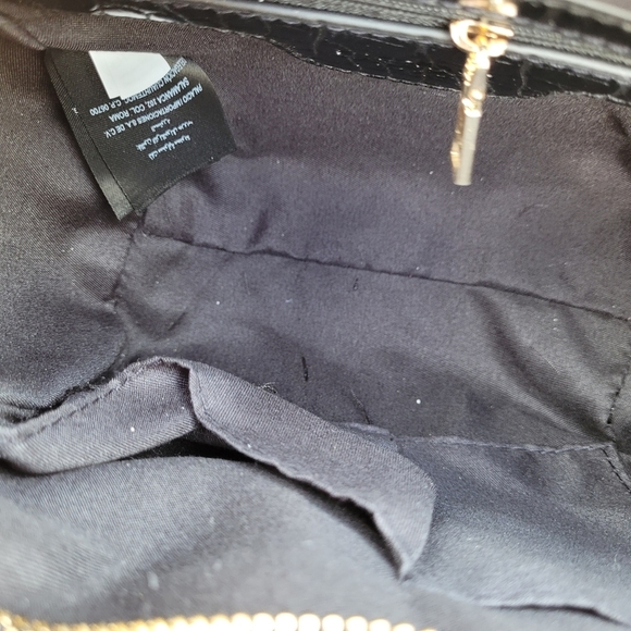 New bebe Fabiola Mini Croco Crossbody Black - Picture 10 of 14